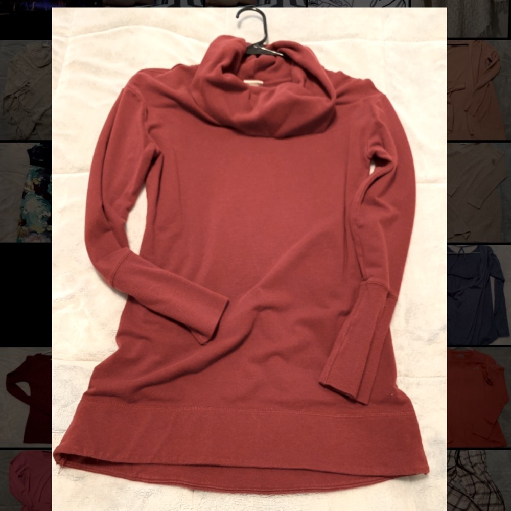Cowl-neck Sweater